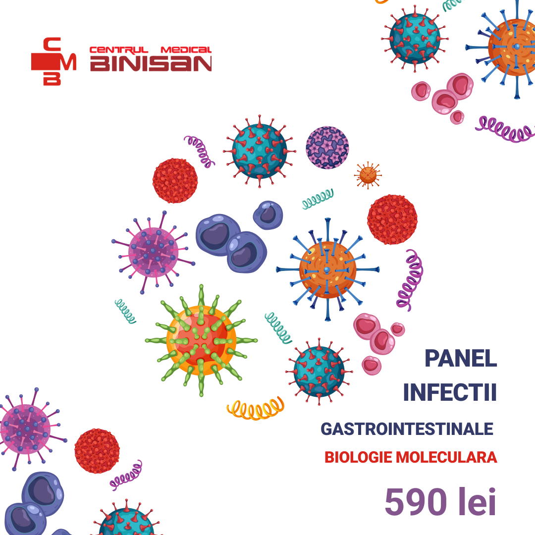 Panel infectii gastrointestinale (biologie moleculara)